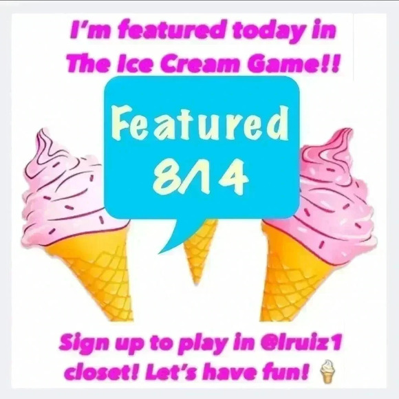 Featured Closet Ice Cream Game 8/14 - Picture 1 of 1